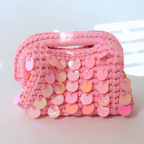 Photo of the Pink Tropez Bag on a white background