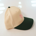 Side view of Love Letter Hat showing brim size.
